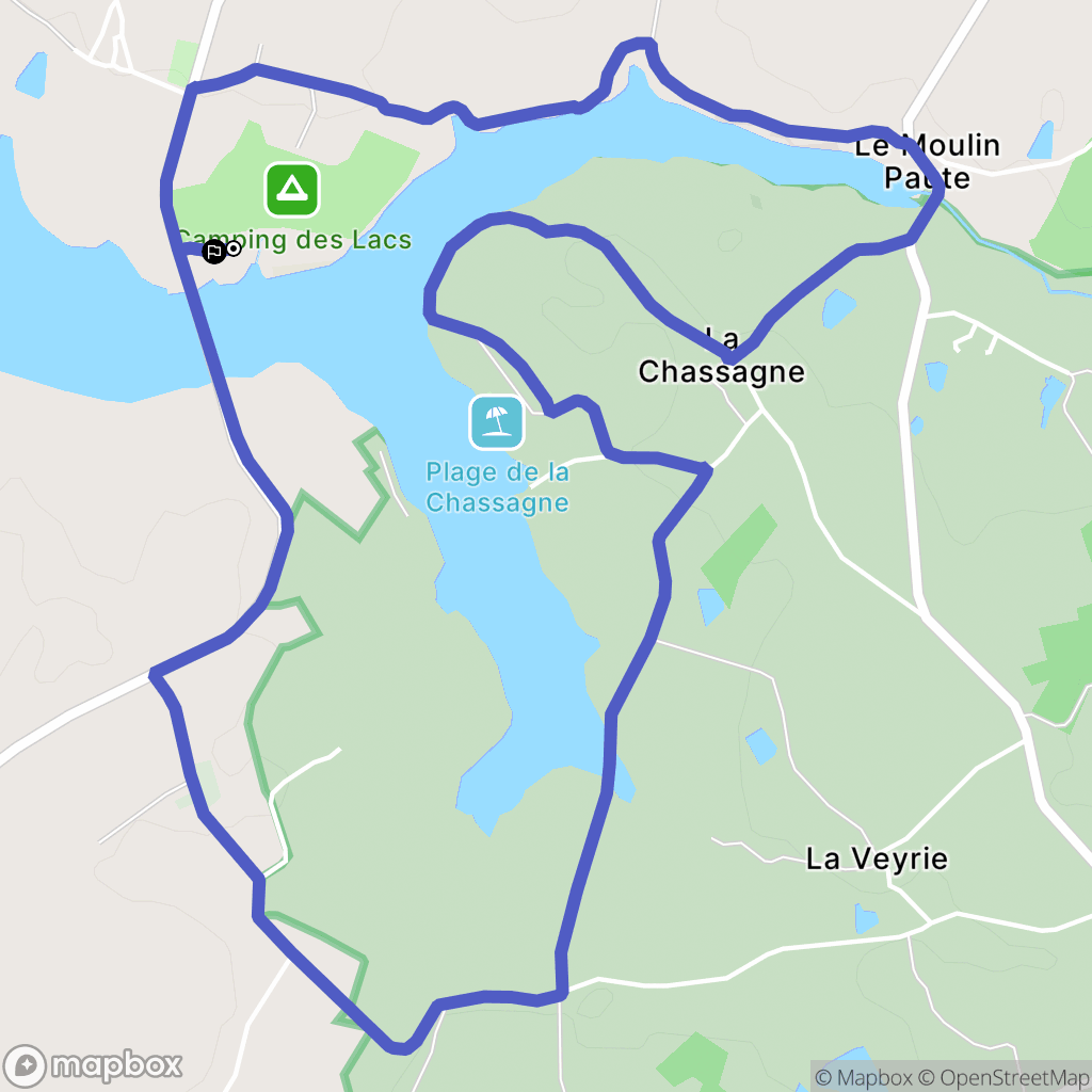 Pressignac: routekaart voor buitenactiviteiten - France