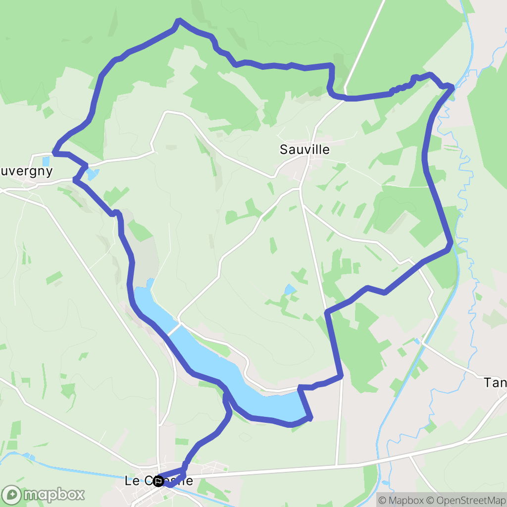 Bairon et ses environs: routekaart voor buitenactiviteiten - France