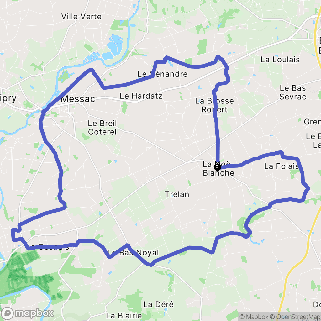 La Noë Blanche: routekaart voor buitenactiviteiten - France