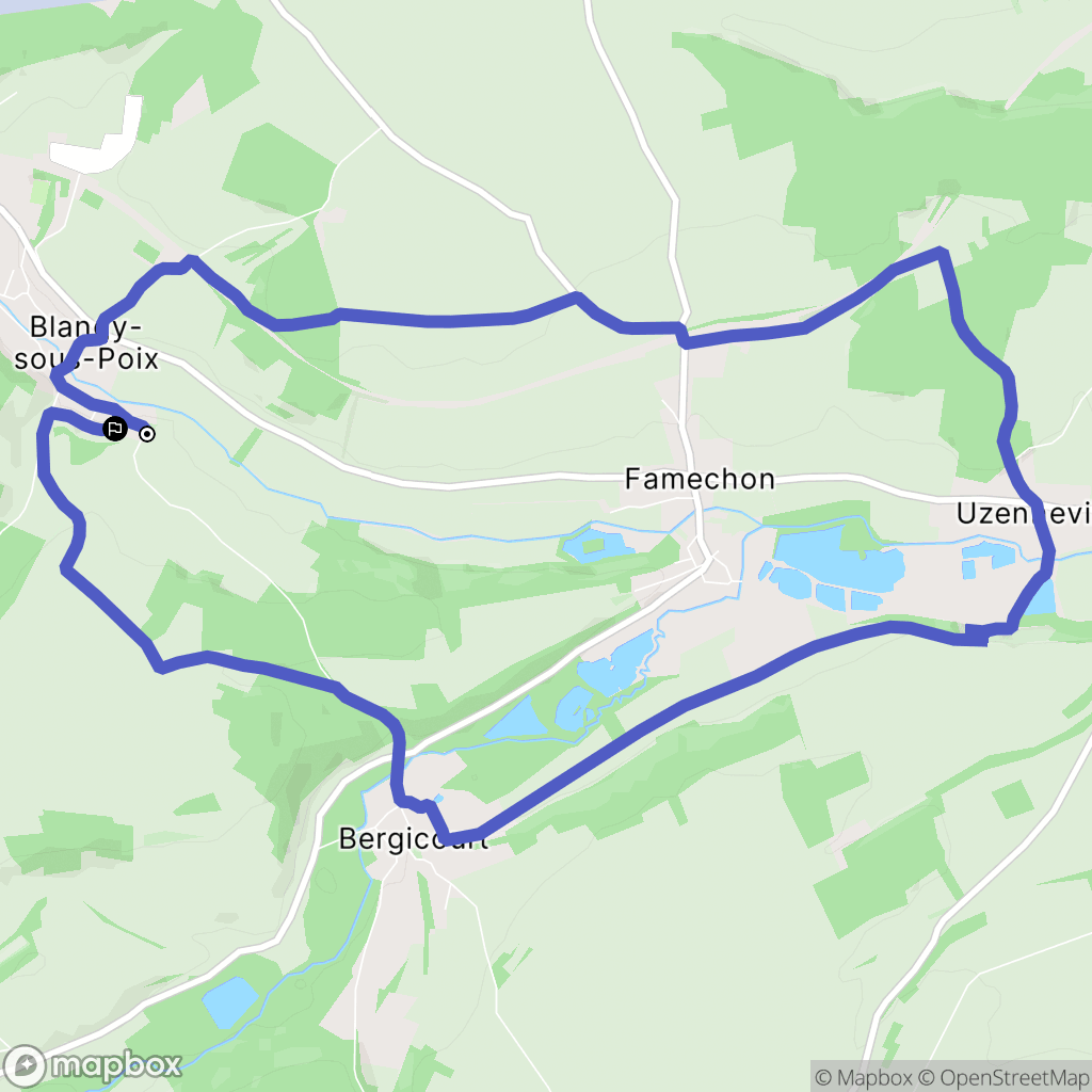 Blangy-sous-Poix: routekaart voor buitenactiviteiten - France