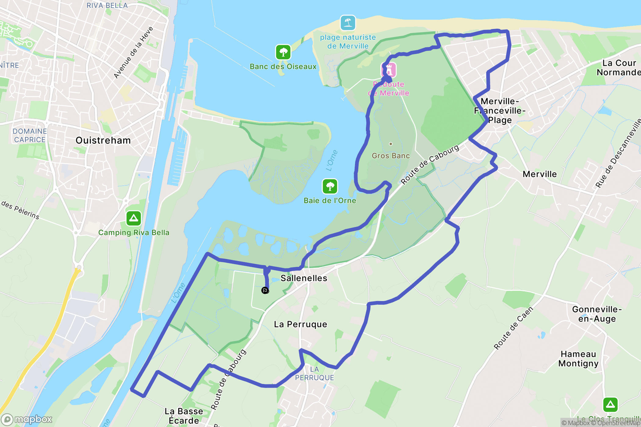 Sallenelles: routekaart voor buitenactiviteiten - France