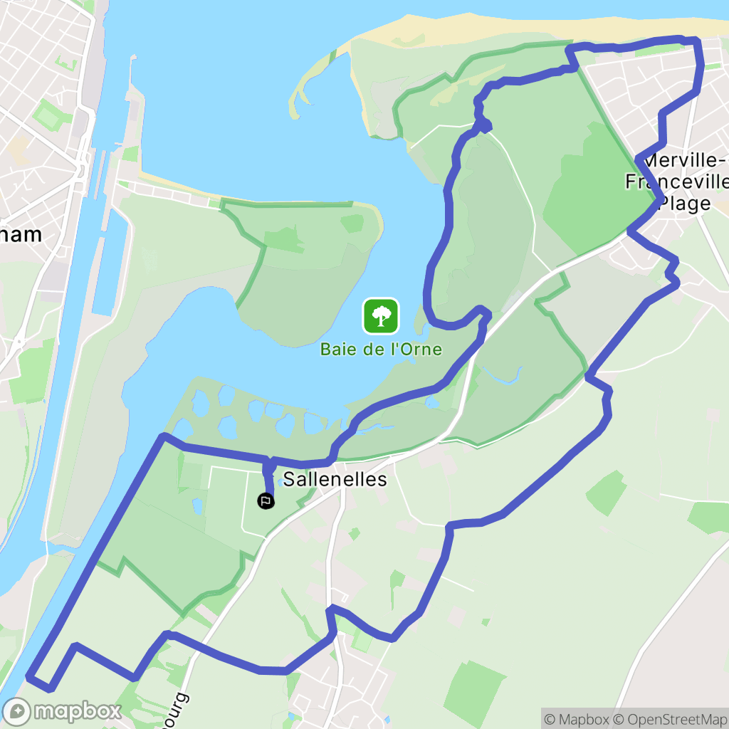 Sallenelles: routekaart voor buitenactiviteiten - France