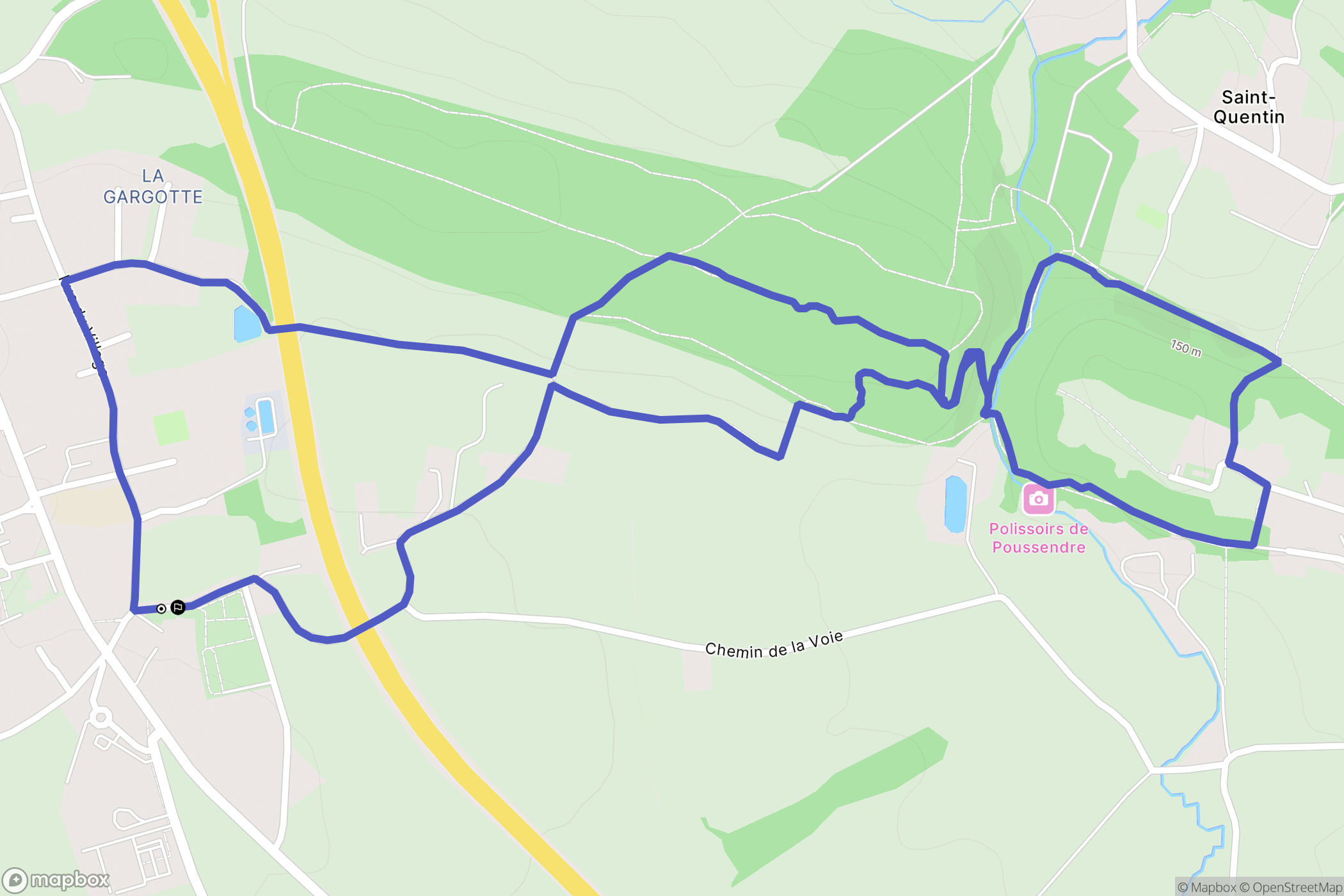 Potigny: routekaart voor buitenactiviteiten - France