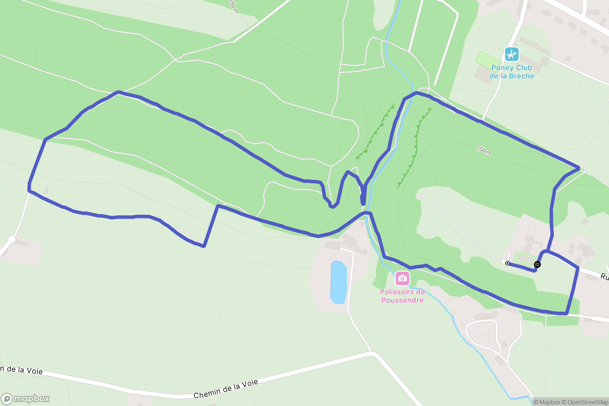 Potigny: routekaart voor buitenactiviteiten - France
