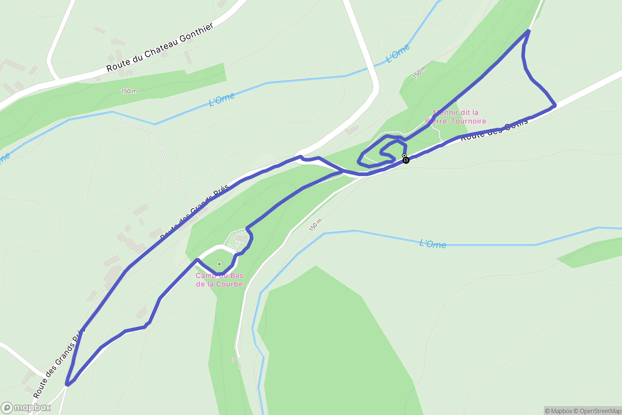 Écouché-les-Vallées: routekaart voor buitenactiviteiten - France