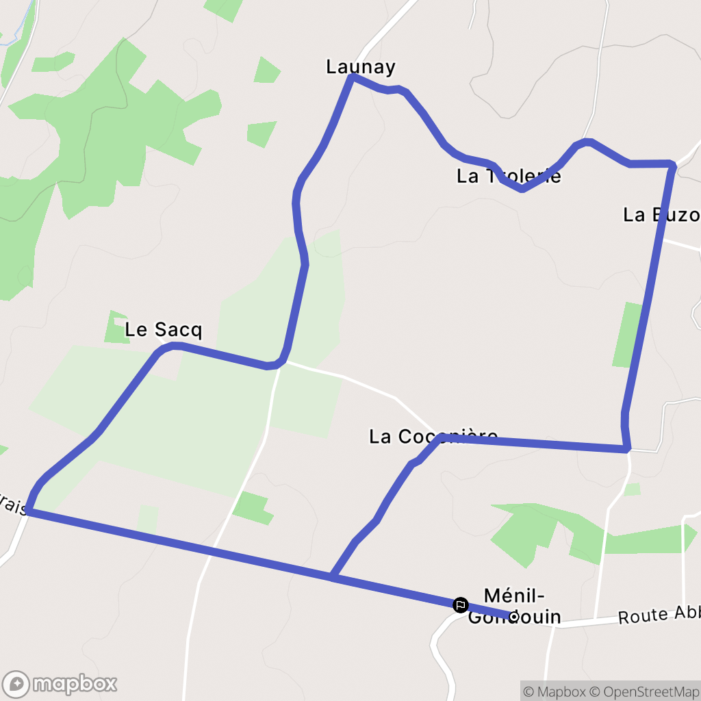 Ménil-Gondouin: routekaart voor buitenactiviteiten - France