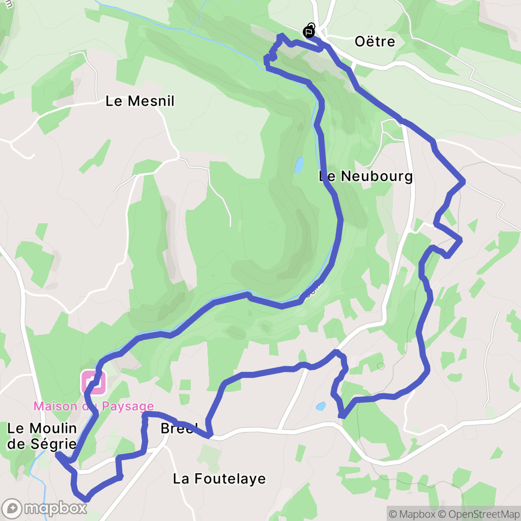 Saint-Philbert-sur-Orne: routekaart voor buitenactiviteiten - France