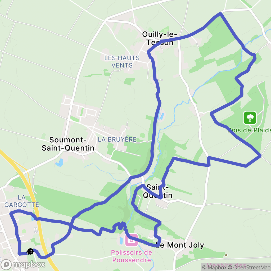 Potigny: routekaart voor buitenactiviteiten - France