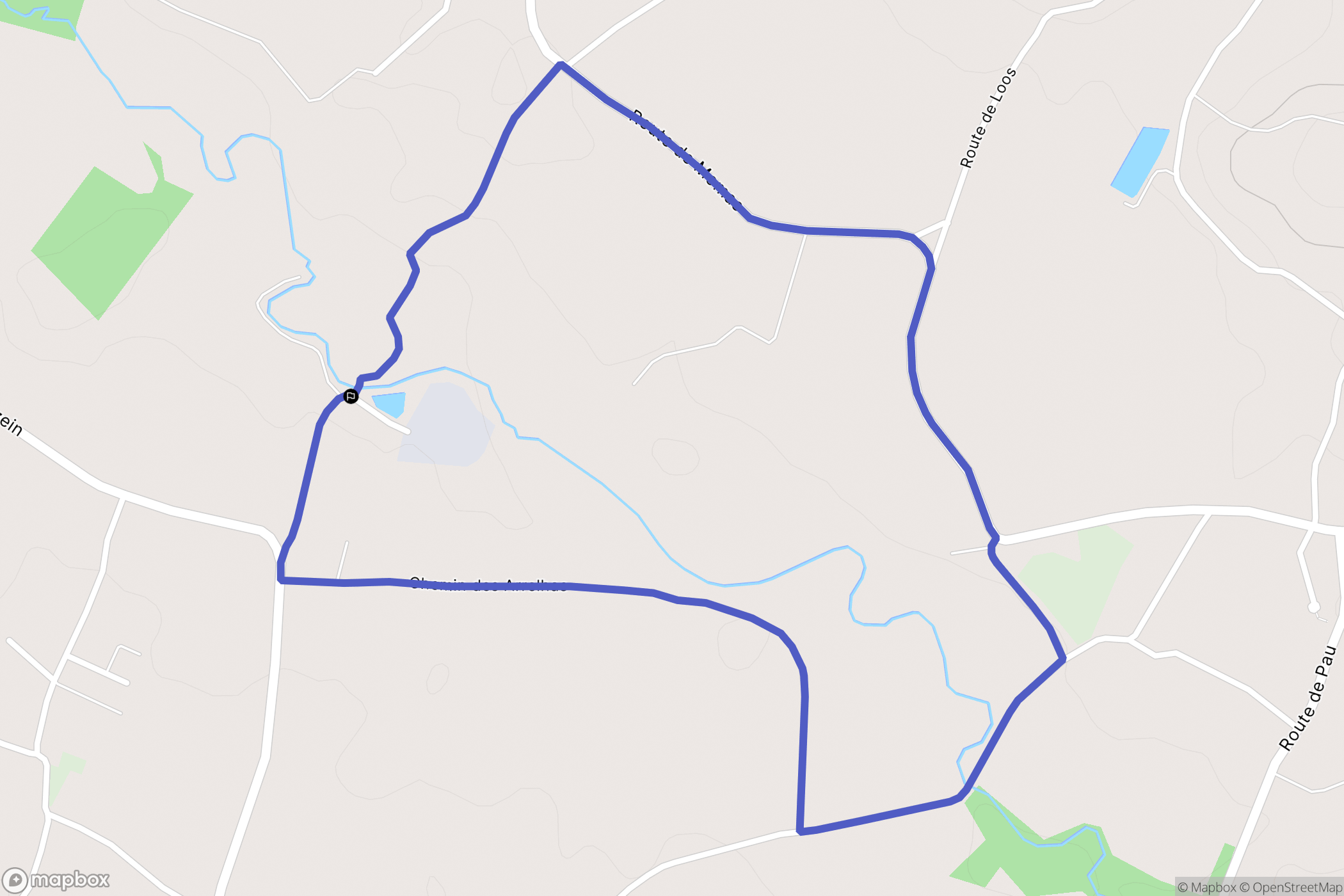 Uzein: routekaart voor buitenactiviteiten - France
