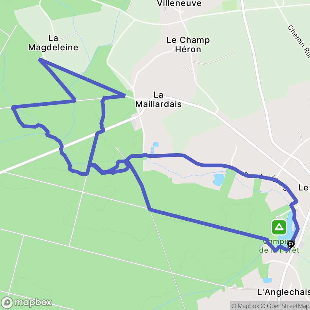 Le Gâvre: routekaart voor buitenactiviteiten - France