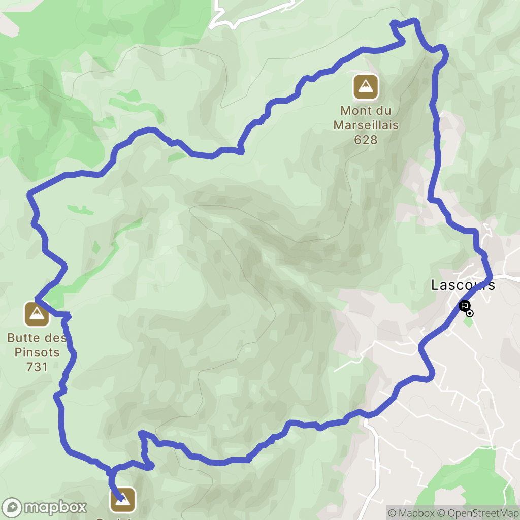 Roquevaire: routekaart voor buitenactiviteiten - France
