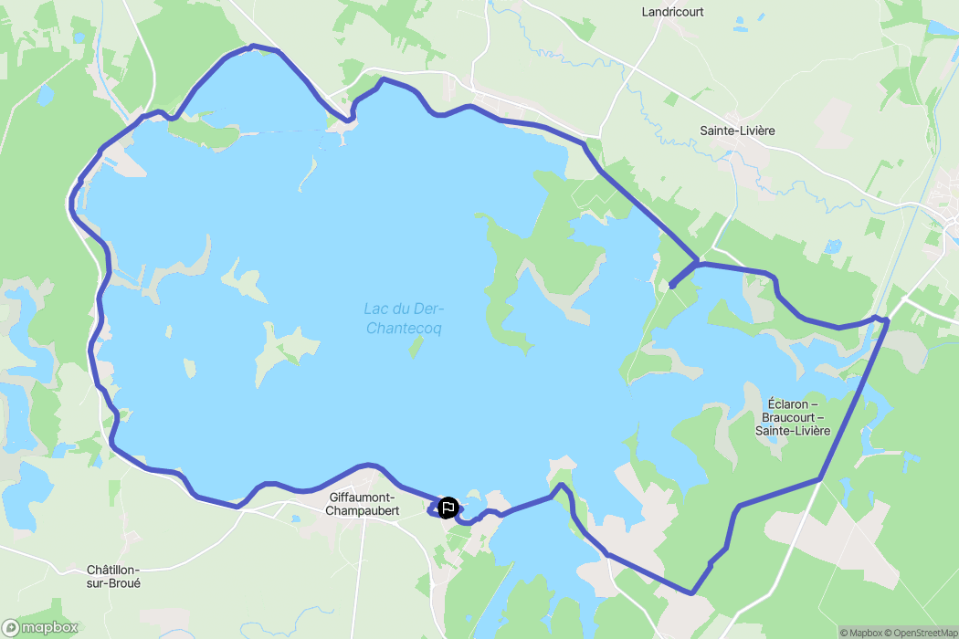 Giffaumont-Champaubert: routekaart voor buitenactiviteiten - France