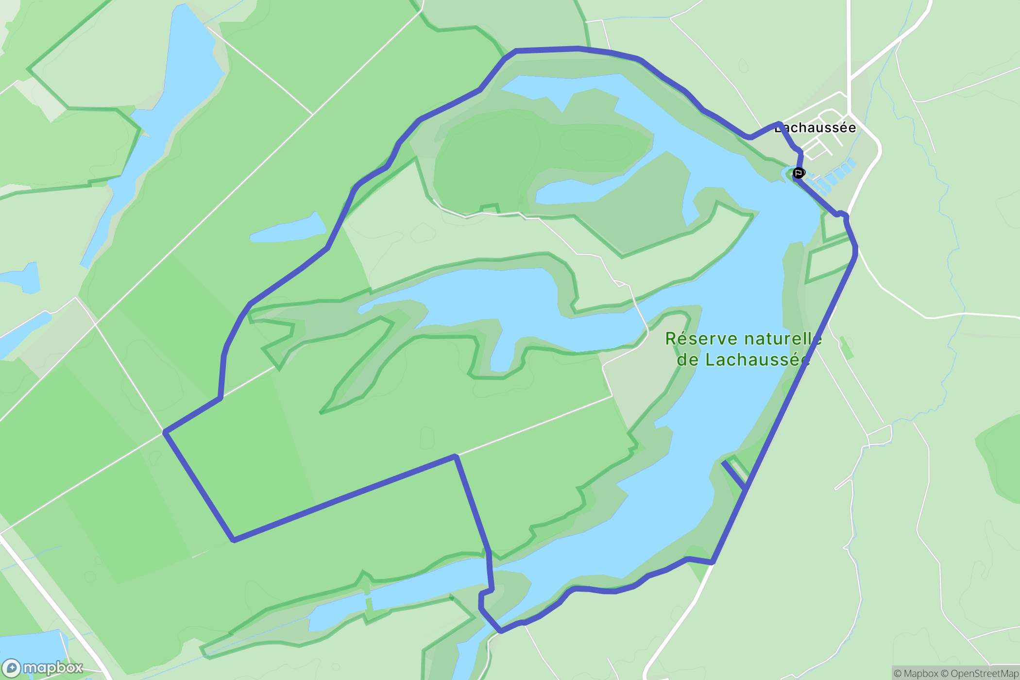 Lachaussée: routekaart voor buitenactiviteiten - France