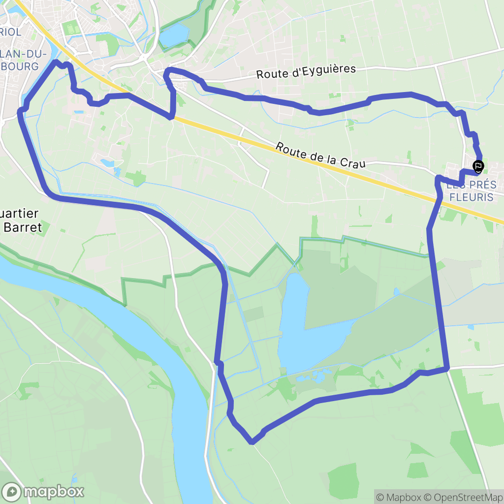 Raphèle-les-Arles: routekaart voor buitenactiviteiten - France