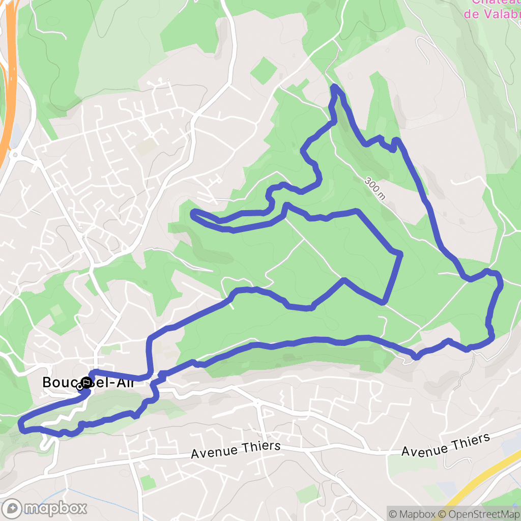 Bouc-Bel-Air: routekaart voor buitenactiviteiten - France