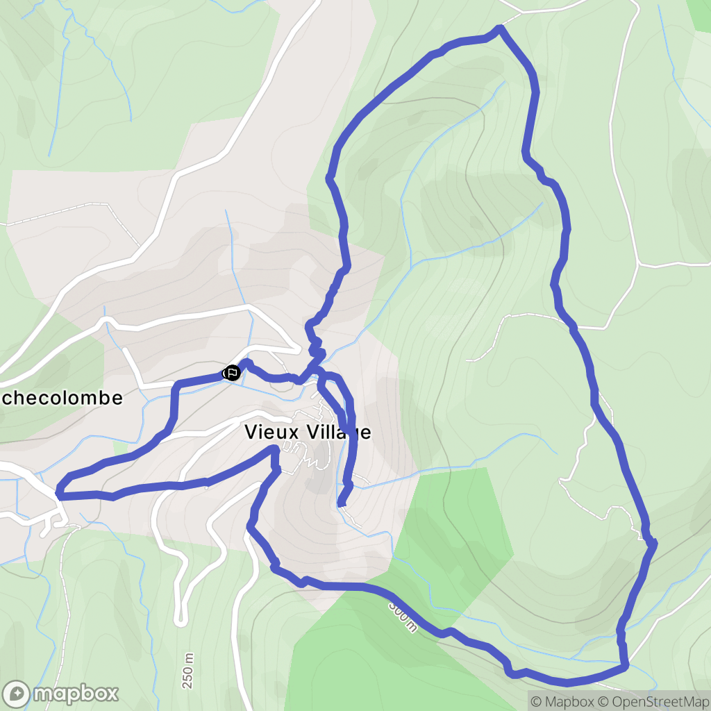 Rochecolombe: routekaart voor buitenactiviteiten - France