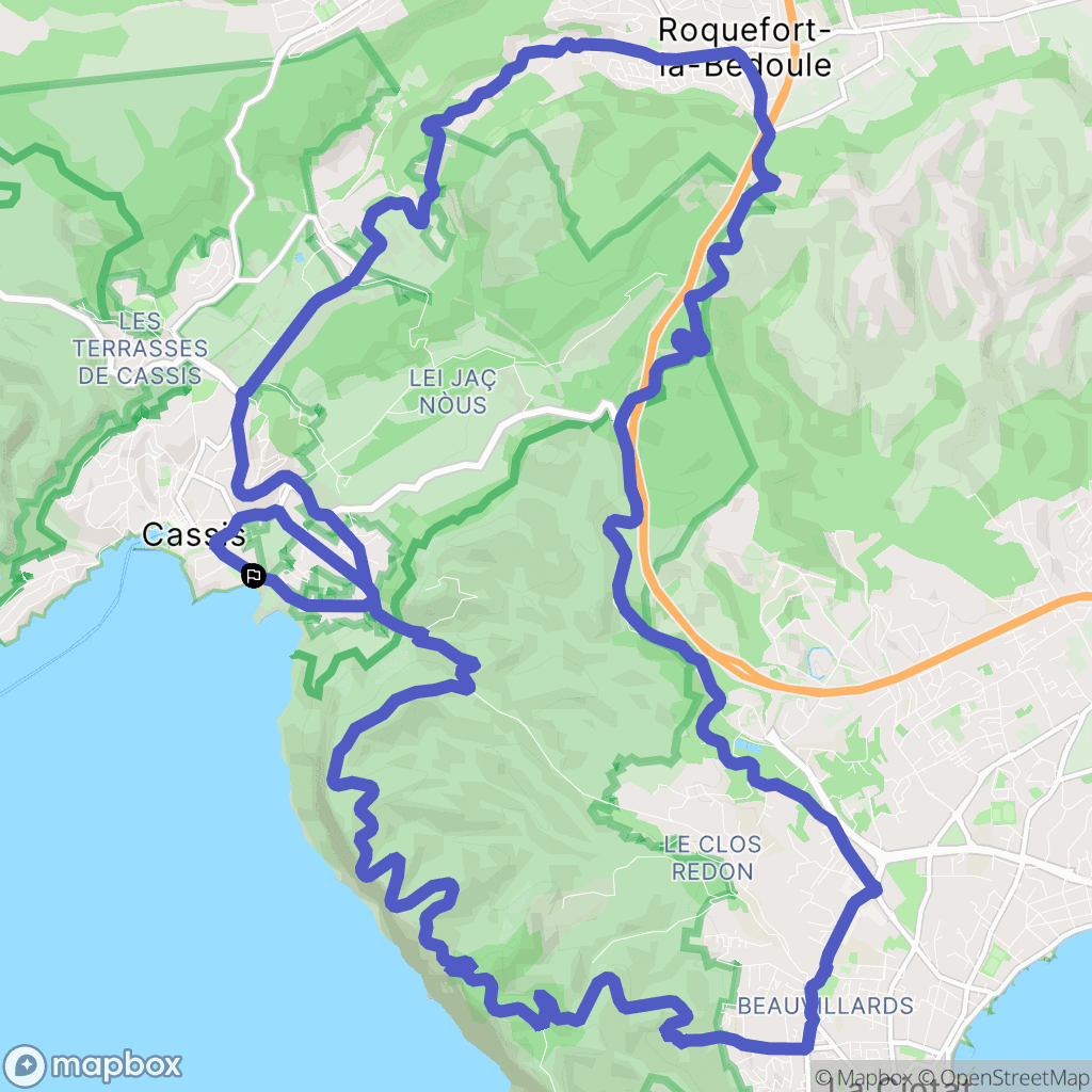 Cassis: routekaart voor buitenactiviteiten - France