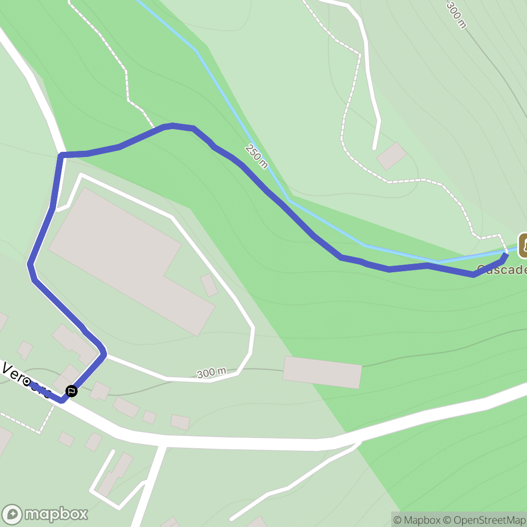 Sainte-Eulalie-en-Royans : carte du parcours de randonnée - France