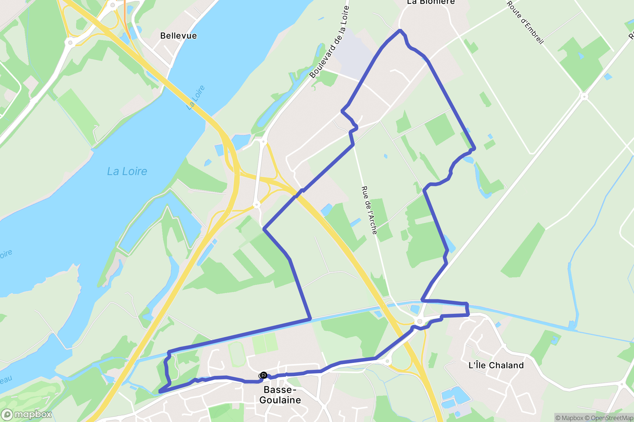 Basse-Goulaine: routekaart voor buitenactiviteiten - France