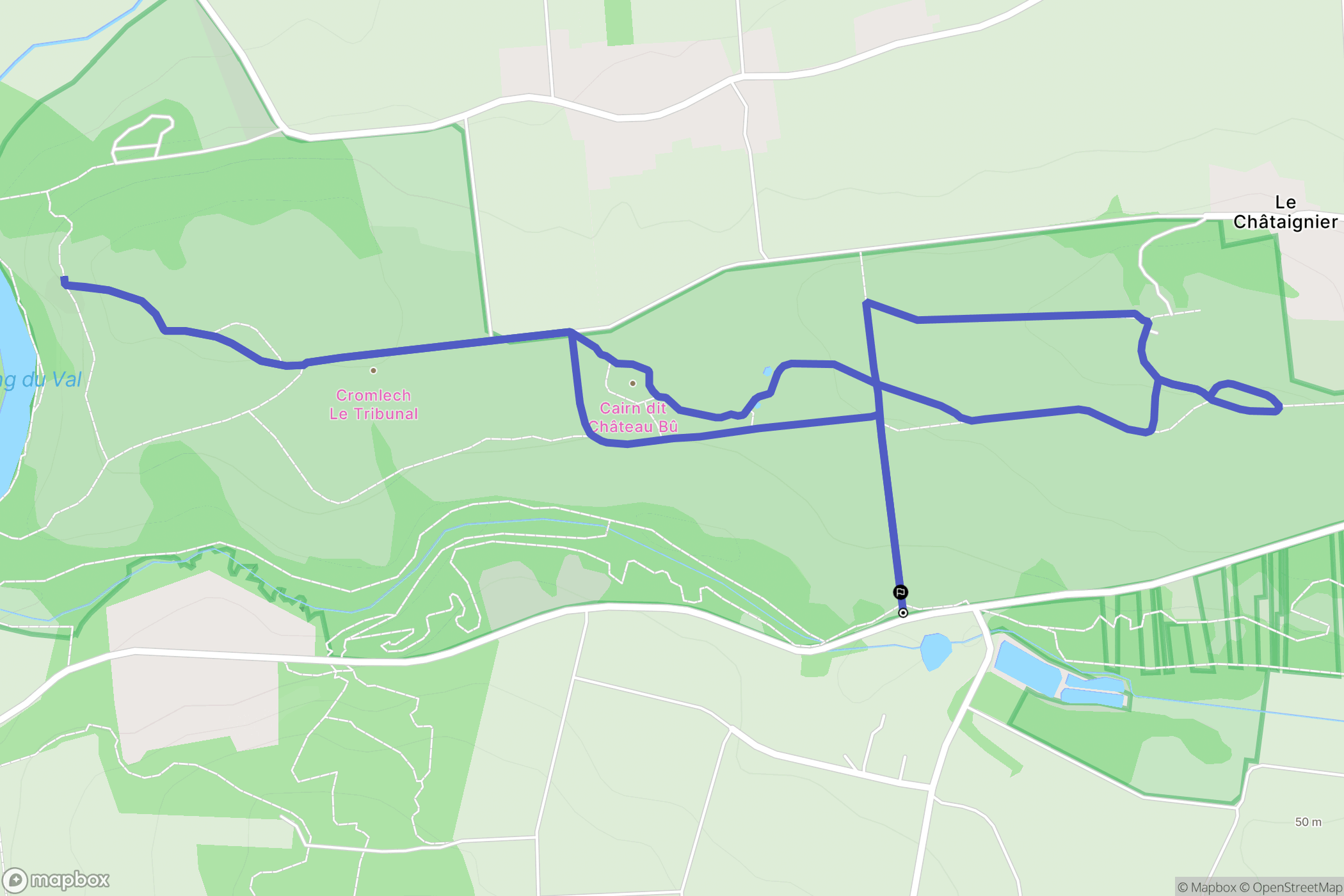 Saint-Just: routekaart voor buitenactiviteiten - France