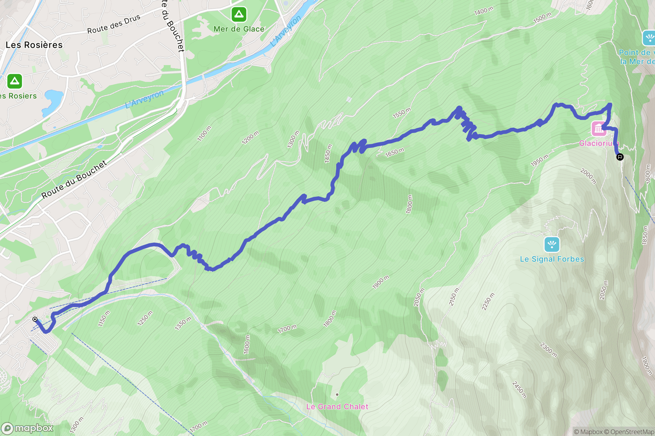 Chamonix-Mont-Blanc: routekaart voor buitenactiviteiten - France