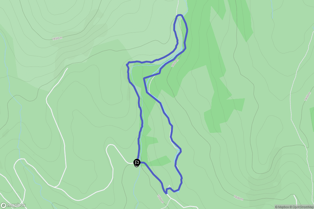Pont-de-Montvert-Sud-Mont-Lozère: routekaart voor buitenactiviteiten - France