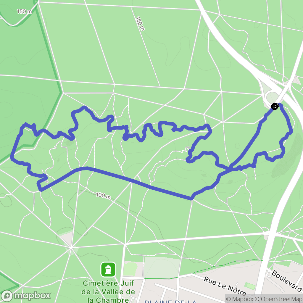 Fontainebleau: routekaart voor buitenactiviteiten - France