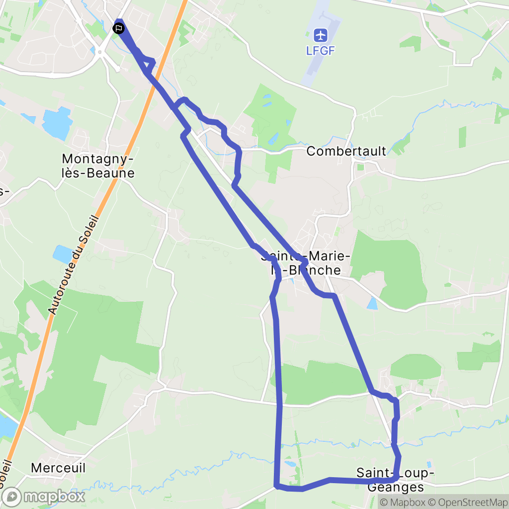 Beaune: routekaart voor buitenactiviteiten - France