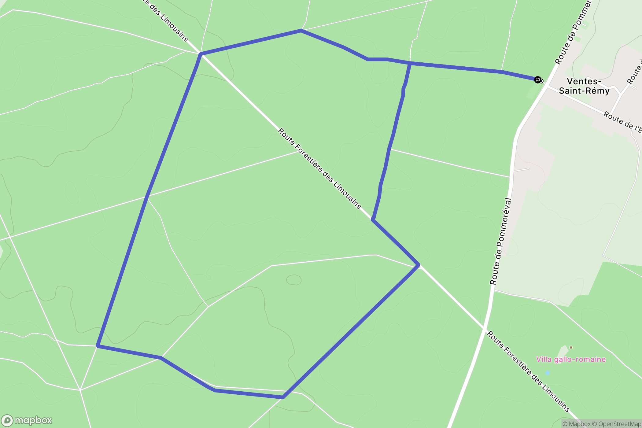 Ventes-Saint-Rémy: routekaart voor buitenactiviteiten - France