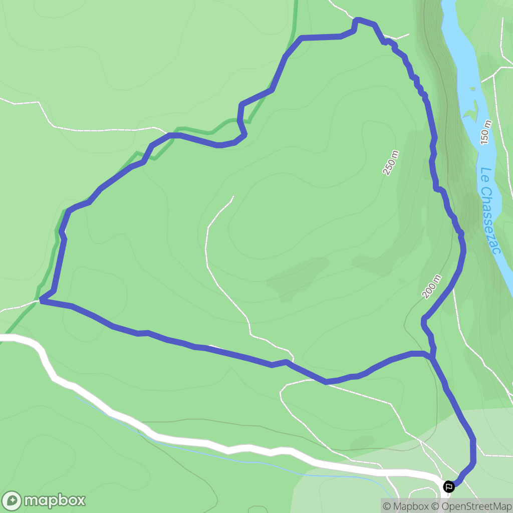 Berrias-et-Casteljau: routekaart voor buitenactiviteiten - France