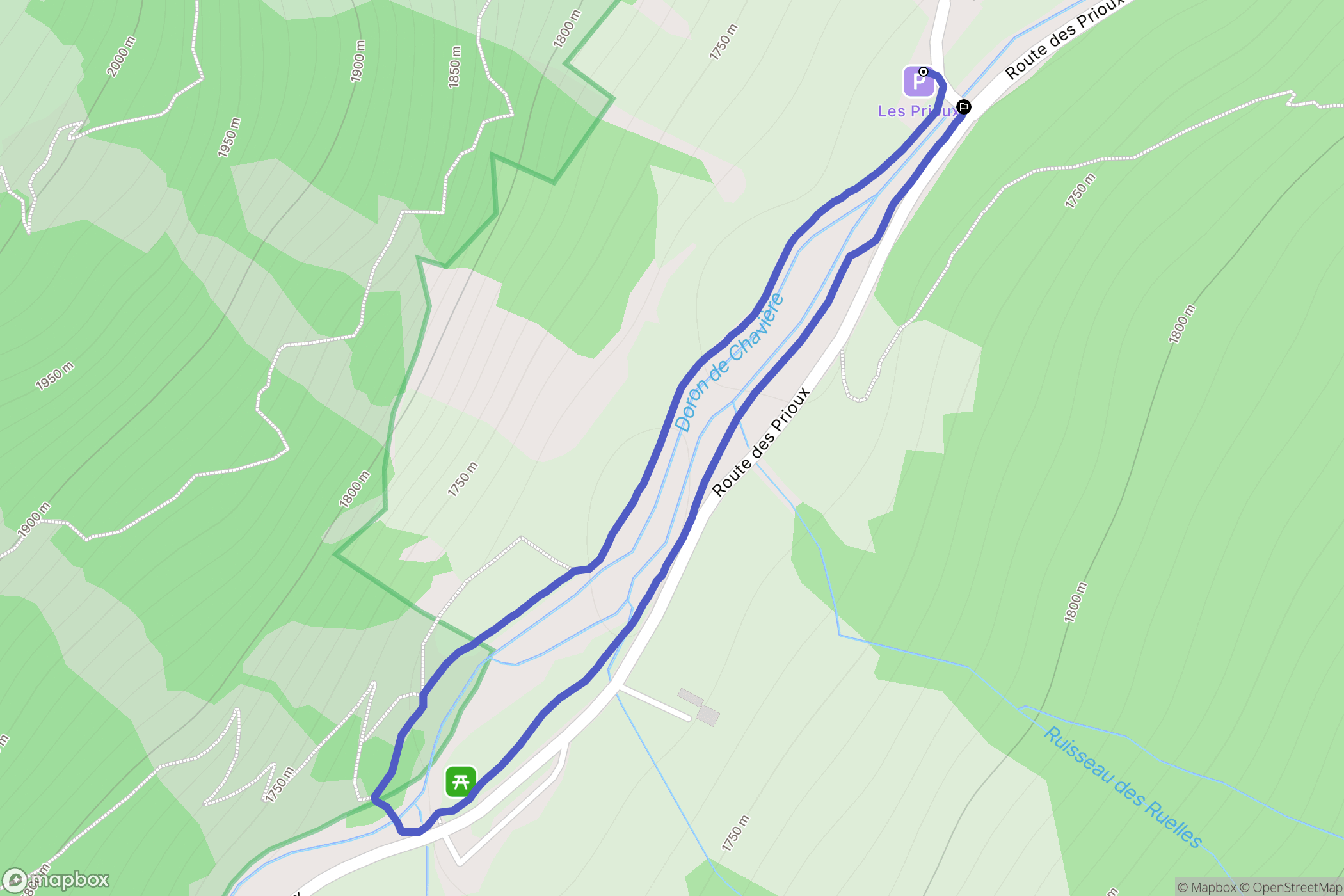 Pralognan-la-Vanoise: routekaart voor buitenactiviteiten - France