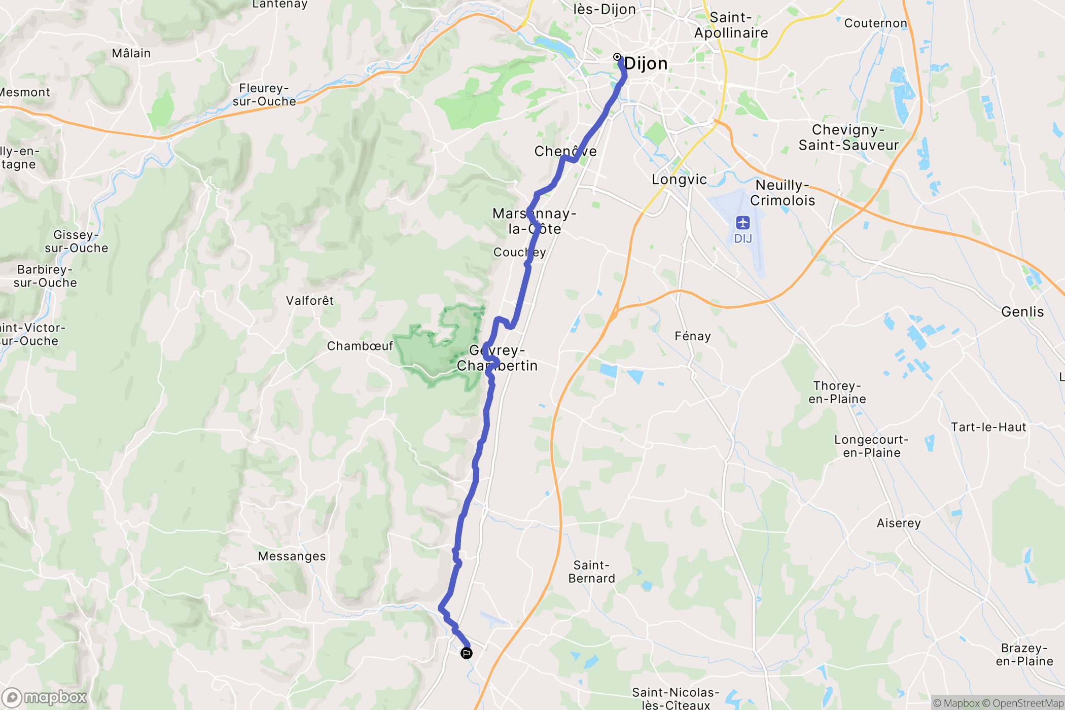 Dijon: routekaart voor buitenactiviteiten - France
