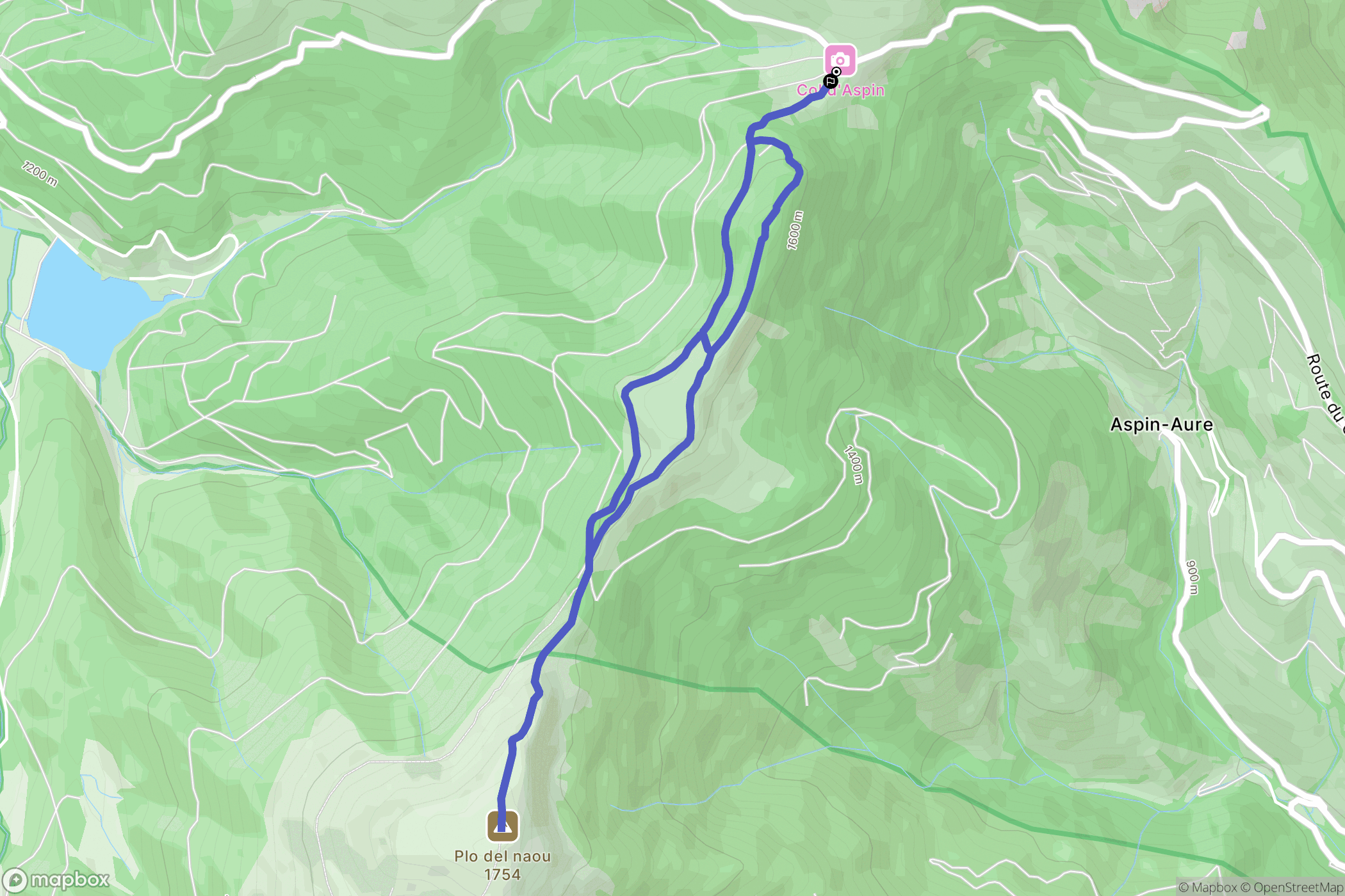 Campan-Payolle: routekaart voor buitenactiviteiten - France