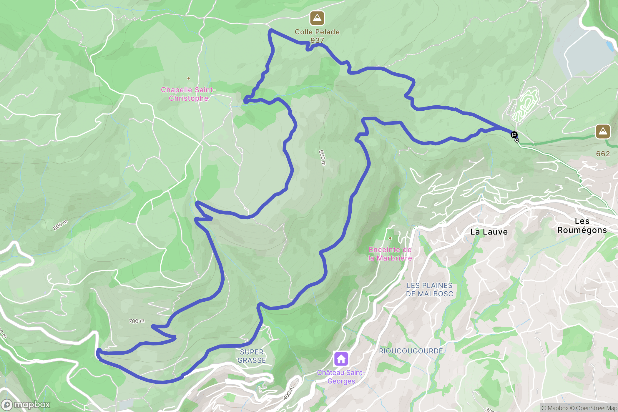 Grasse: routekaart voor buitenactiviteiten - France