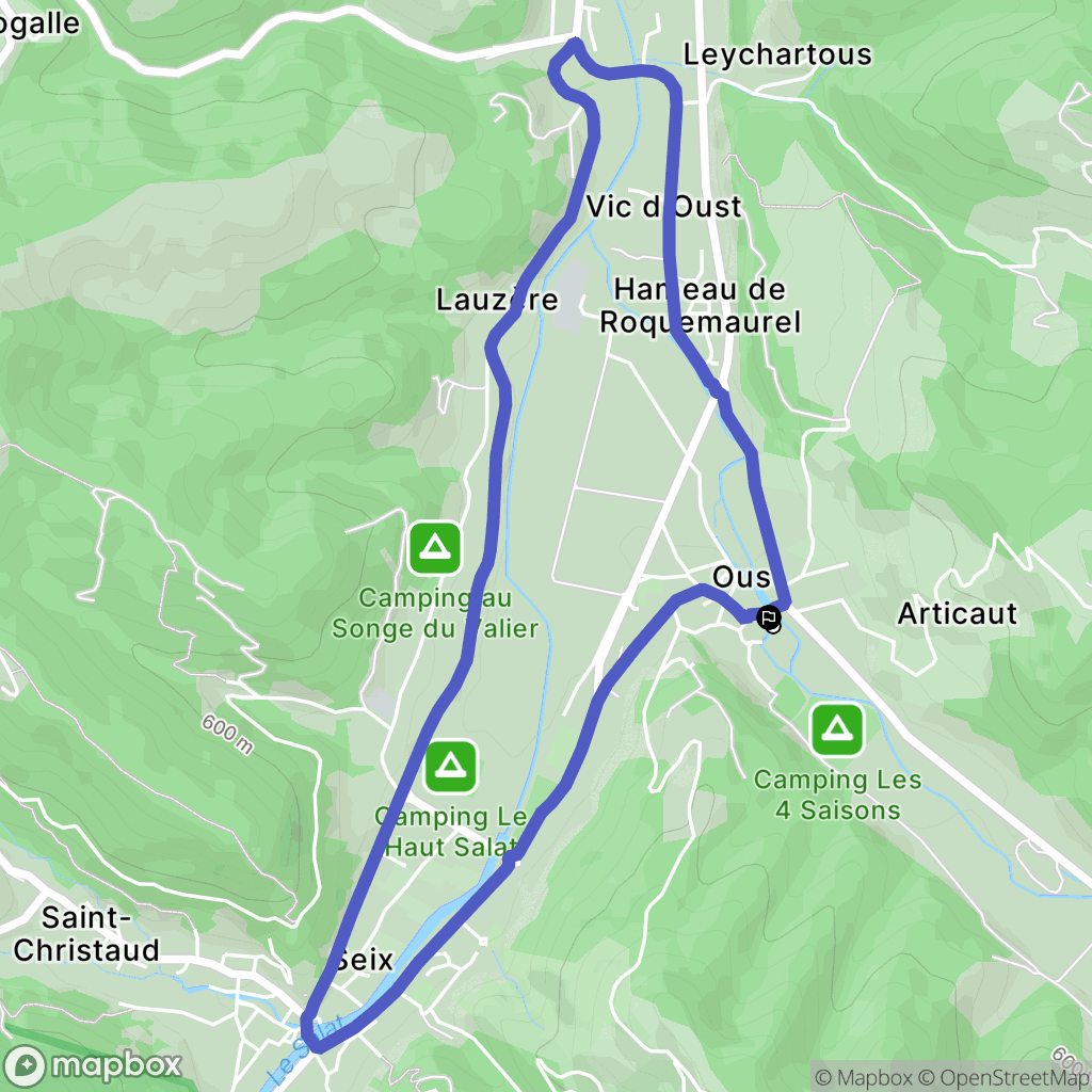 Oust: routekaart voor buitenactiviteiten - France
