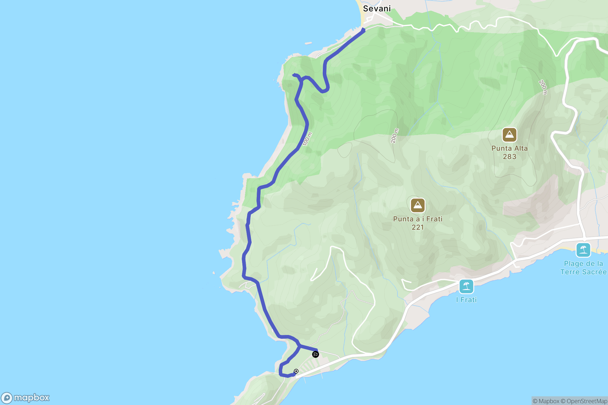 Ajaccio: routekaart voor buitenactiviteiten - France