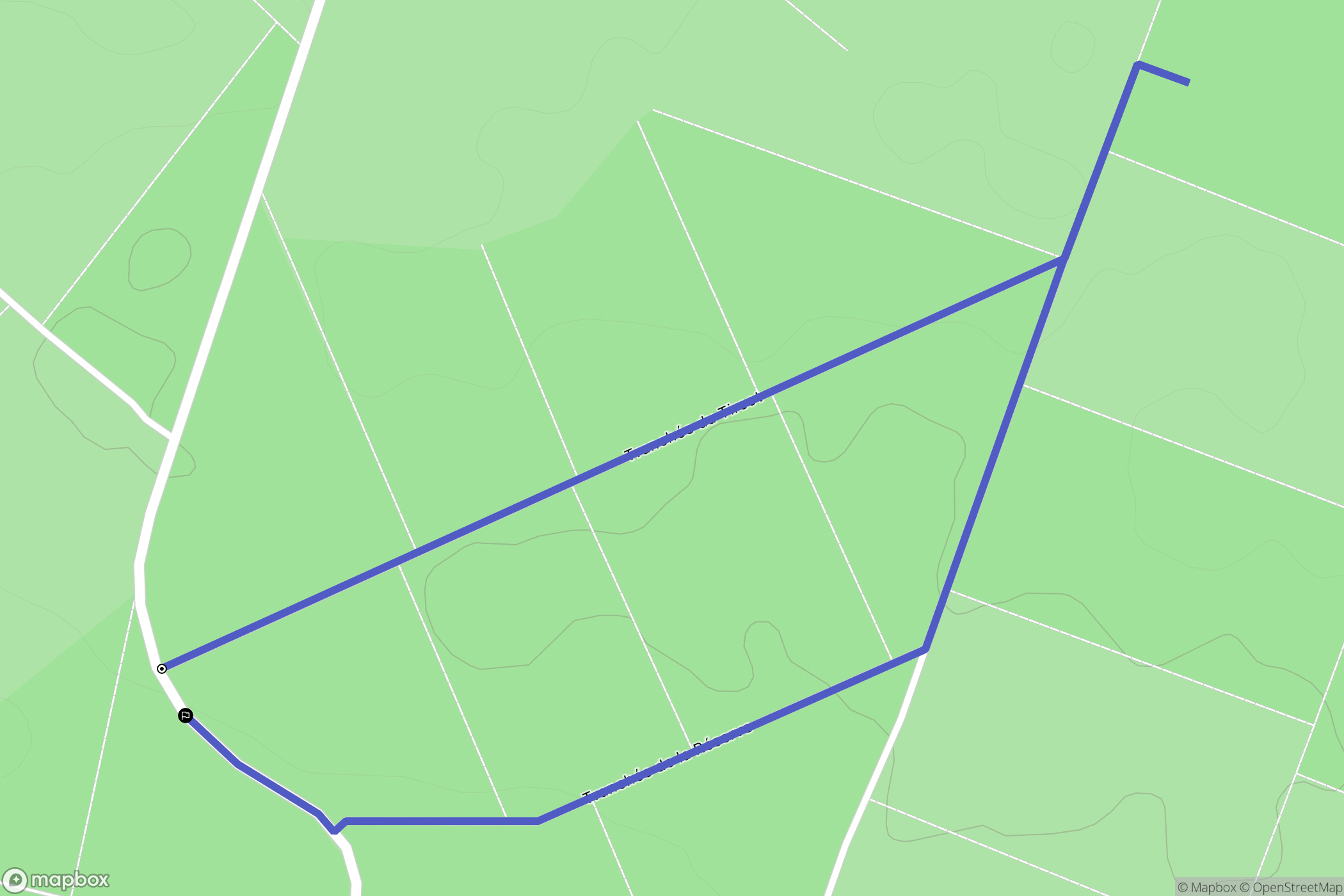 Laheycourt : carte du parcours de randonnée - France