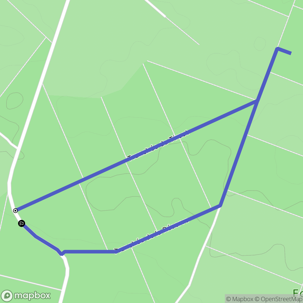 Laheycourt : carte du parcours de randonnée - France