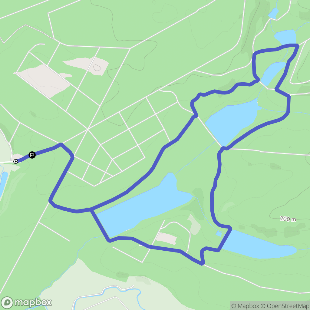 Châtrices : carte du parcours de randonnée - France