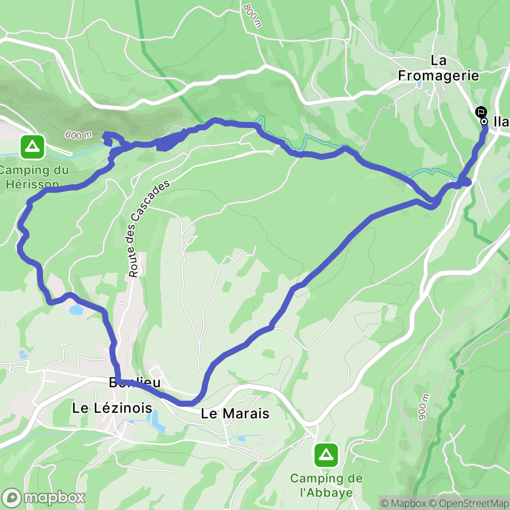 La Chaux-du-Dombief: routekaart voor buitenactiviteiten - France