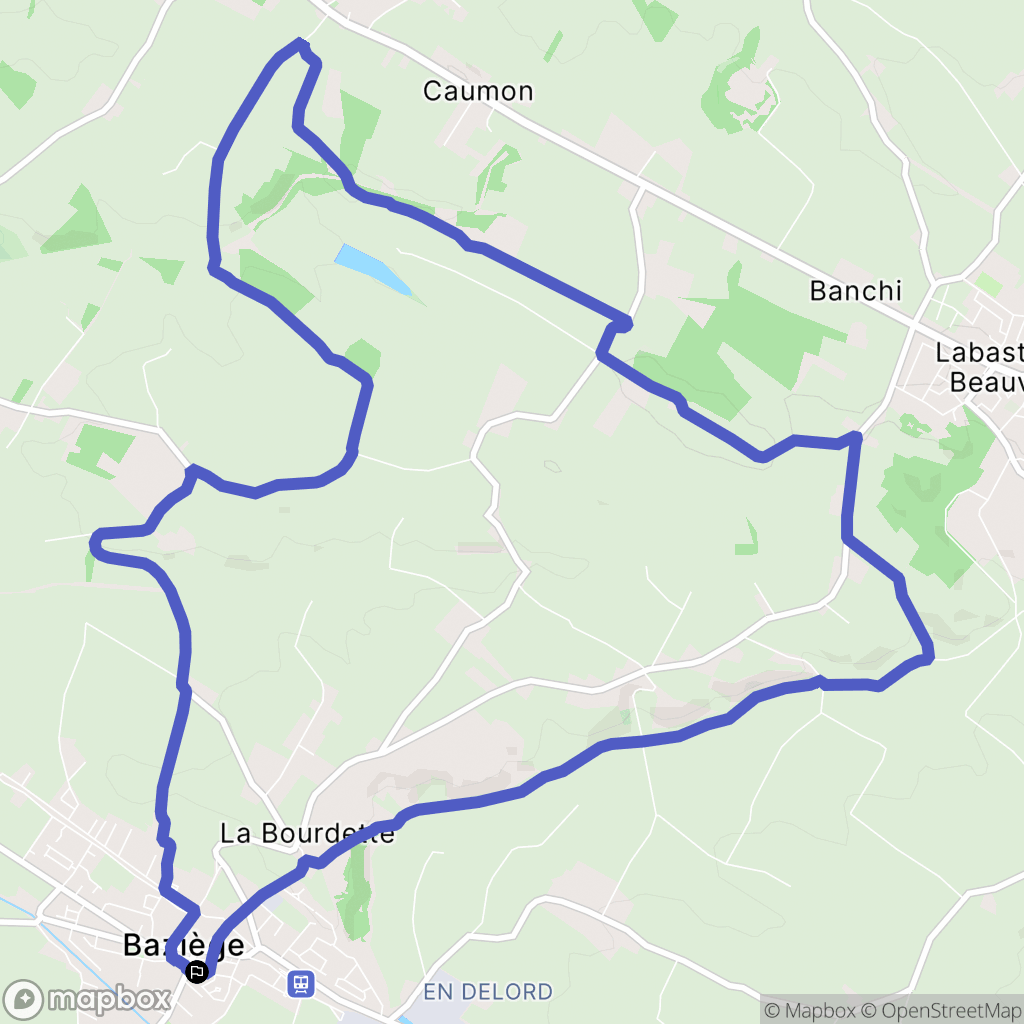 Baziège: routekaart voor buitenactiviteiten - France