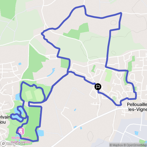 Verrières-en-Anjou: routekaart voor buitenactiviteiten - France