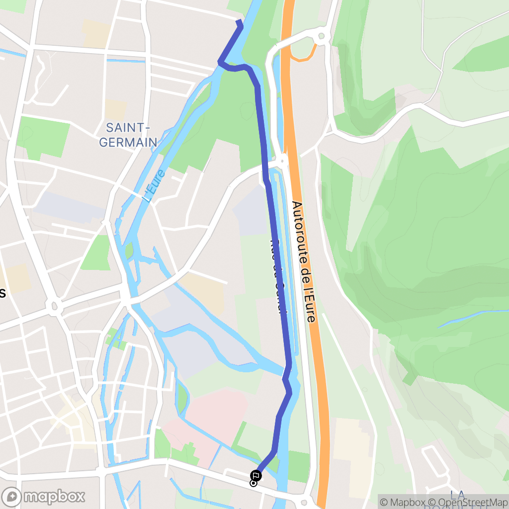 Louviers: routekaart voor buitenactiviteiten - France