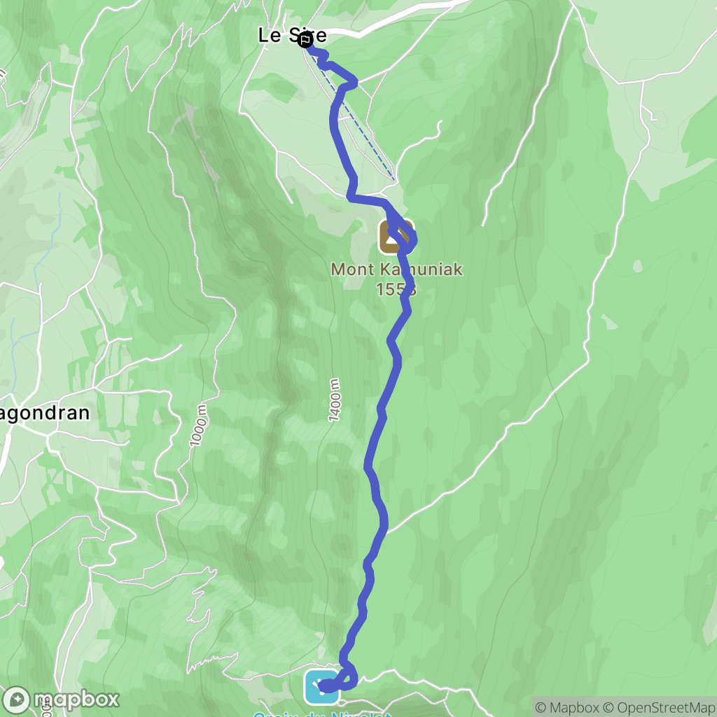 Les Déserts: routekaart voor buitenactiviteiten - France