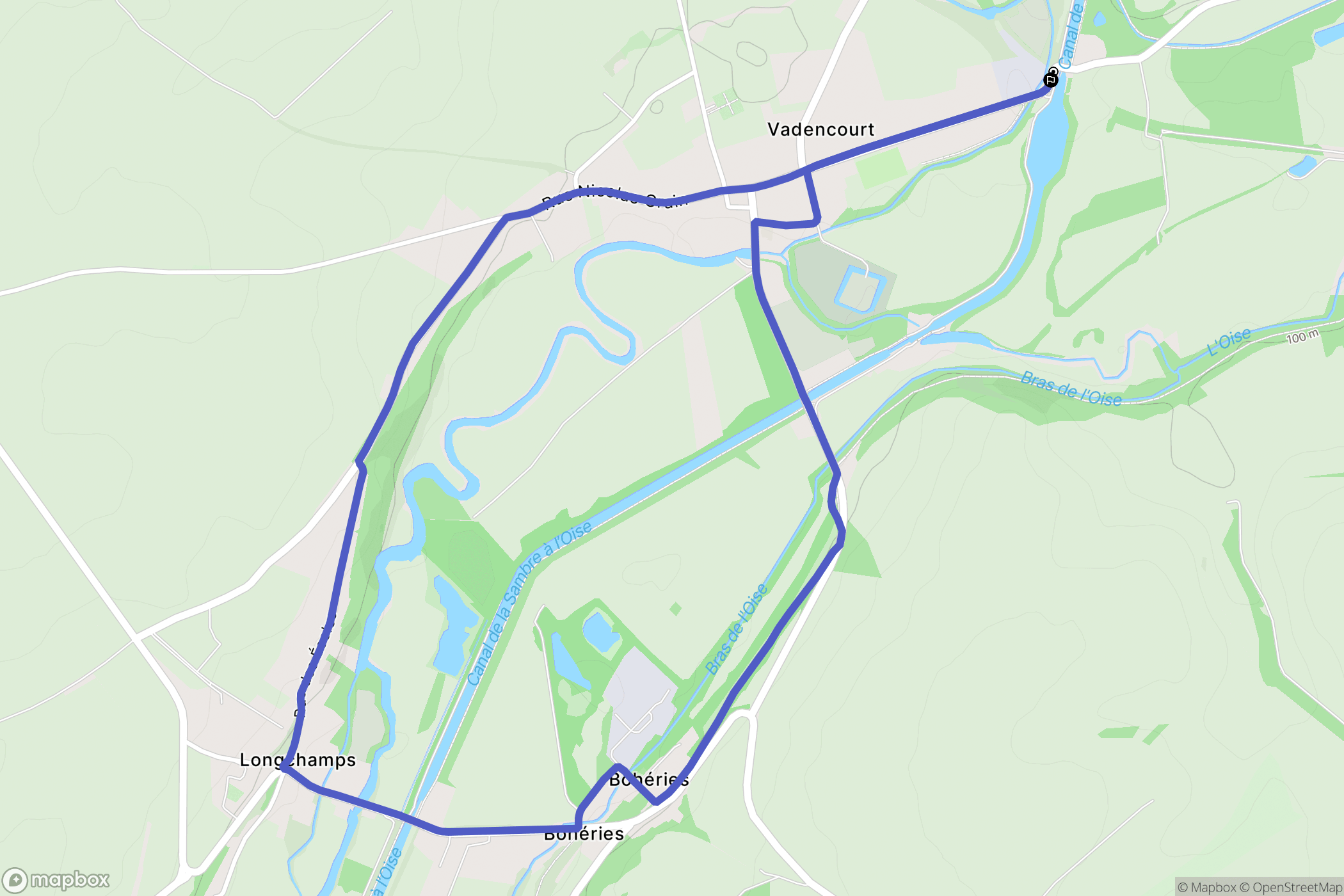 Vadencourt: routekaart voor buitenactiviteiten - France