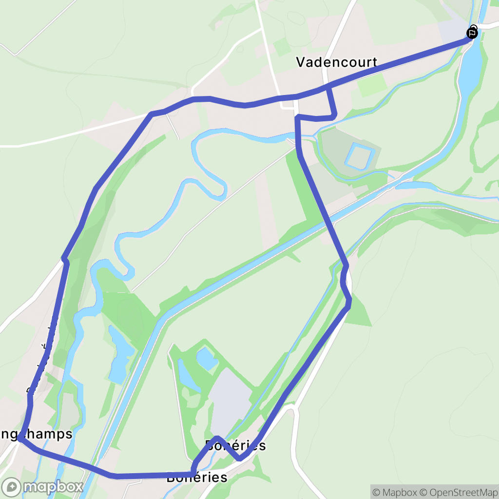 Vadencourt: routekaart voor buitenactiviteiten - France