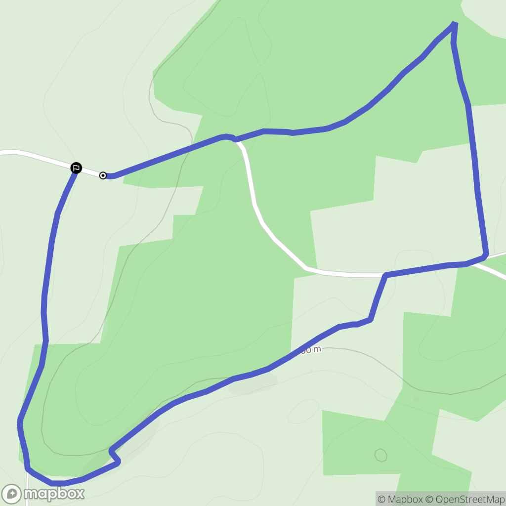 Dangé-Saint-Romain : carte du parcours de randonnée - France