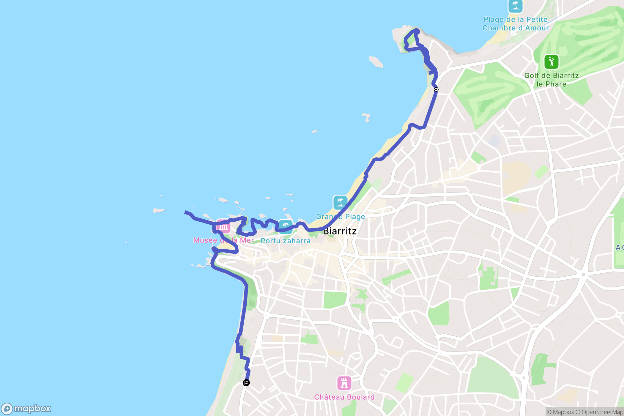 Biarritz: routekaart voor buitenactiviteiten - France