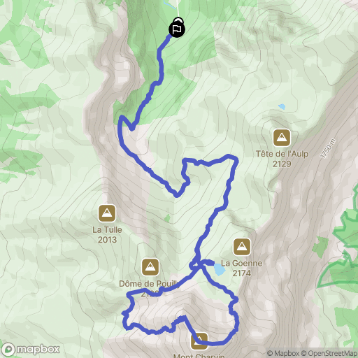 Manigod: routekaart voor buitenactiviteiten - France