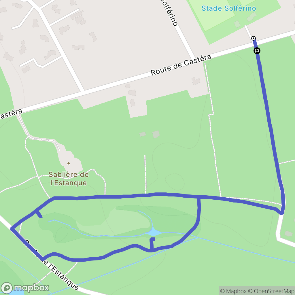 Mées : carte du parcours de randonnée - France